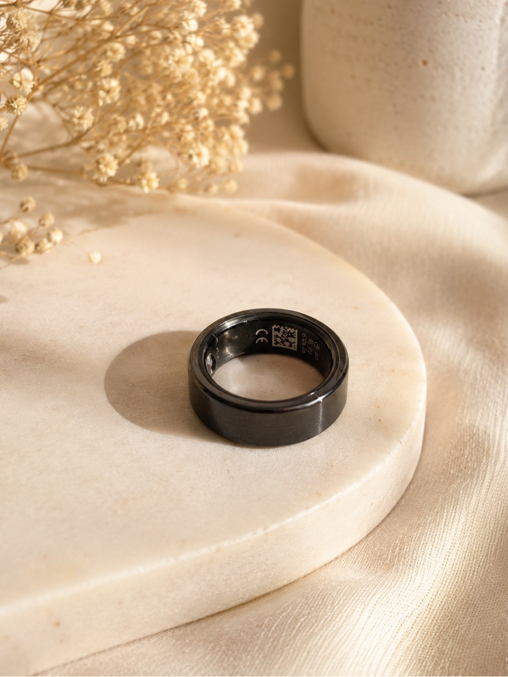Oura Ring Gen 3 Heritage Black Smart Ring Size 9 Sleep Fitness Health Tracker